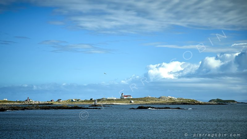 Vue du phare proche de St Pierre & Miquelon